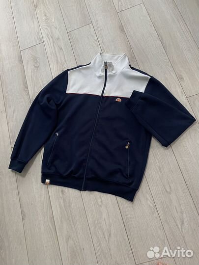 Винтажная олимпийка зип кофта Ellesse XL оригинал