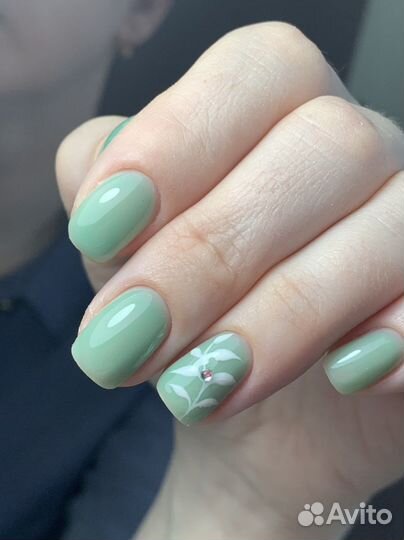 Маникюр гель лак