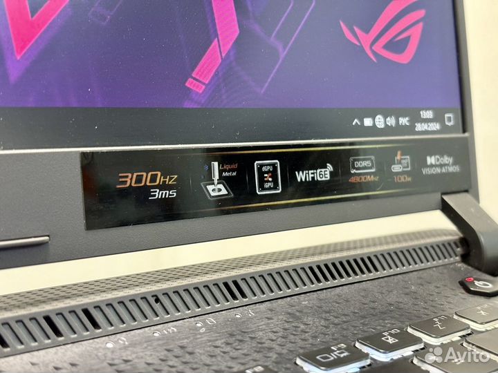 Ноутбук Asus ROG: Ryzen 9 + RTX3060