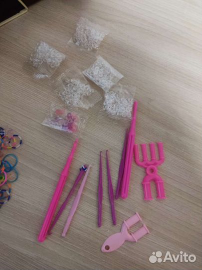 Набор для творчества, для плетения браслетов