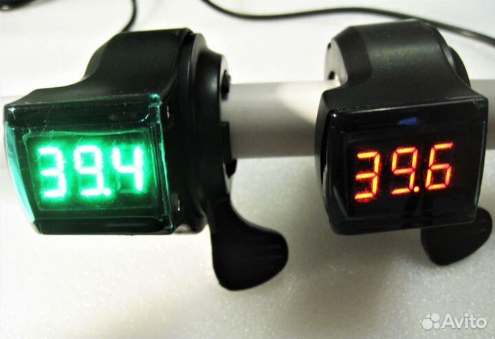 Курок газа С вольтметром