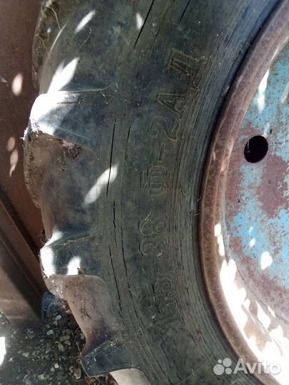 Диск задний бу мтз 80, 82, резина 15.5-38 бу