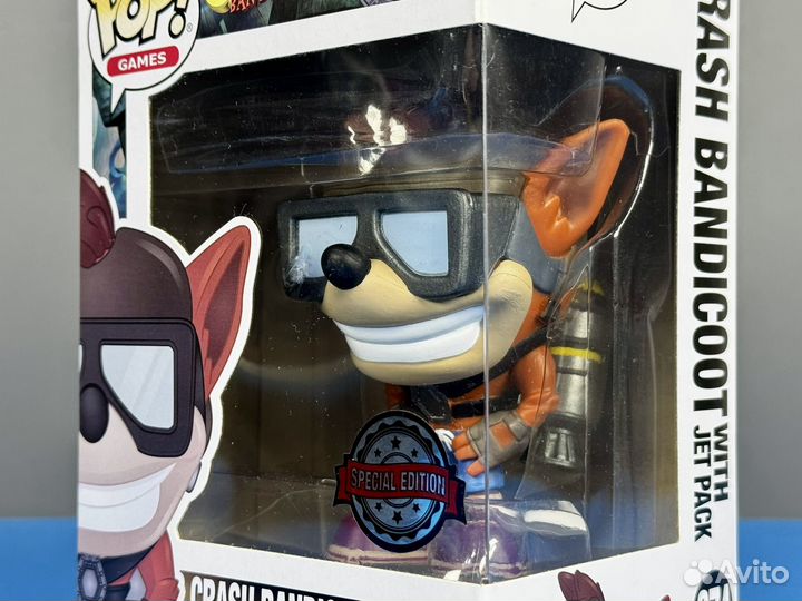 Funko Pop Games 274 Crash Bandicoot w/ Jet Pack SE