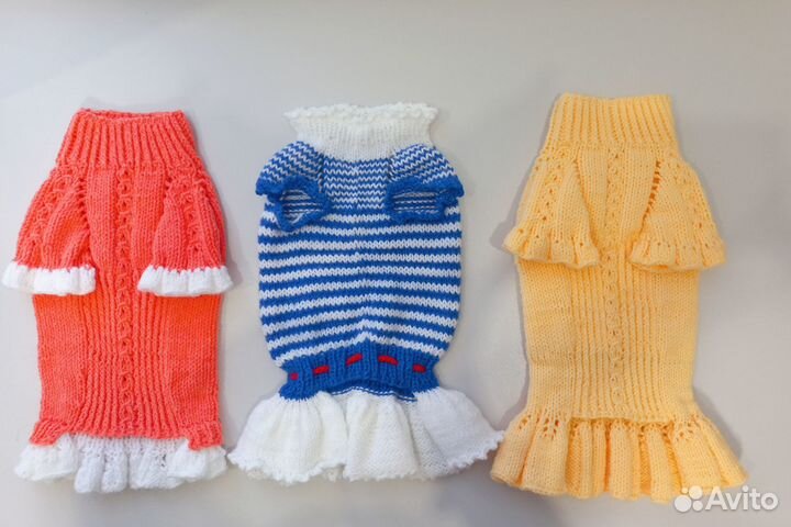 Вязаная одежда для собак