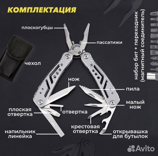Мультитул 12 в 1