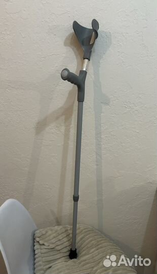 Костыль локтевой серый 2 шт