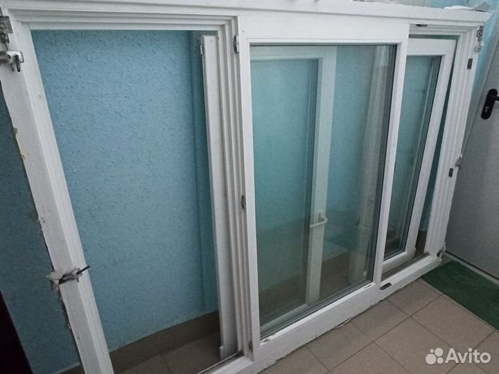 Деревянные окна со стеклопакетом бу