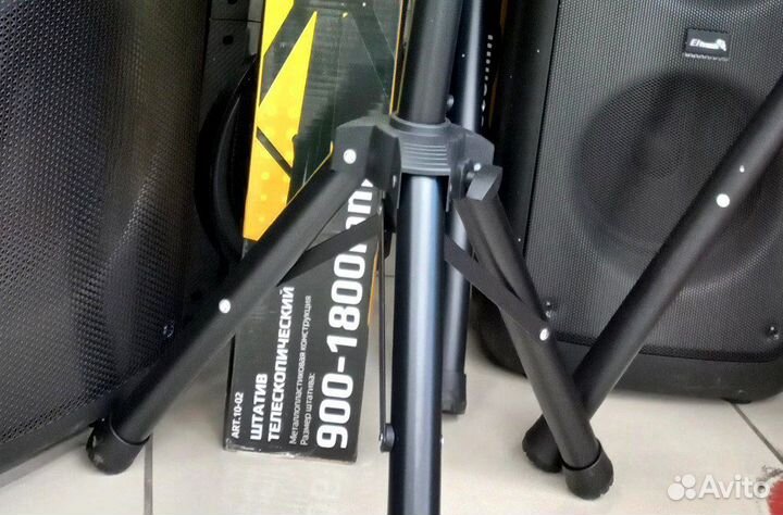 Штатив стойка телескопическая для акустики