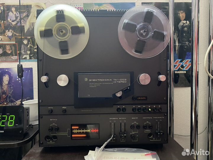 Магнитофон катушечный Электроника та1 003