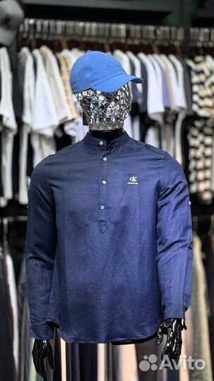 Льняная рубашка Calvin Klein