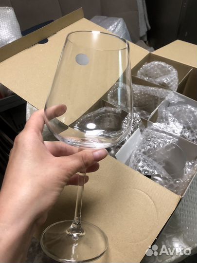 Бокалы для вина crystal bohemia