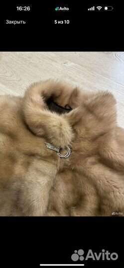 Шуба норковая 44