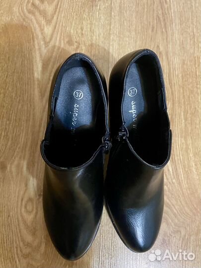 Ботильоны женские 37 размер иск.кожа