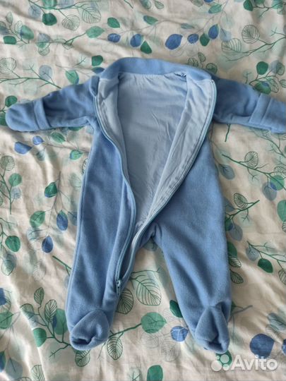 Флисовый комбинезон 62