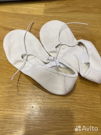 Балетки белые 35 р