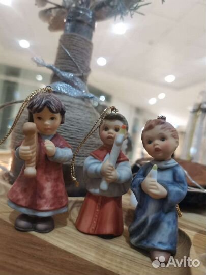 Goebel - коллекционные ёлочные игрушки. Фарфор