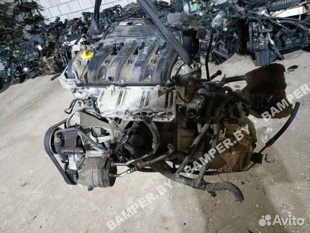 Двигатель к Renault Scenic, 2002 г. 2.0 л, бензин