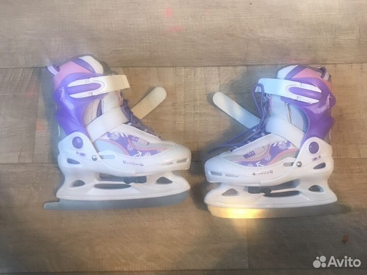 Коньки на девочку раздвижные