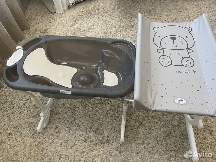 Пеленальный столик с ванной