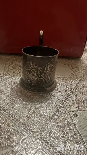 Подстаканники СССР мельхиор