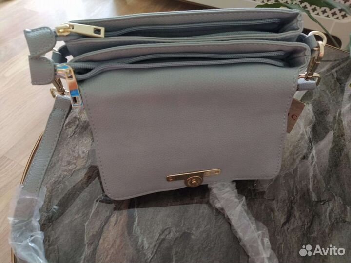 Сумка серая