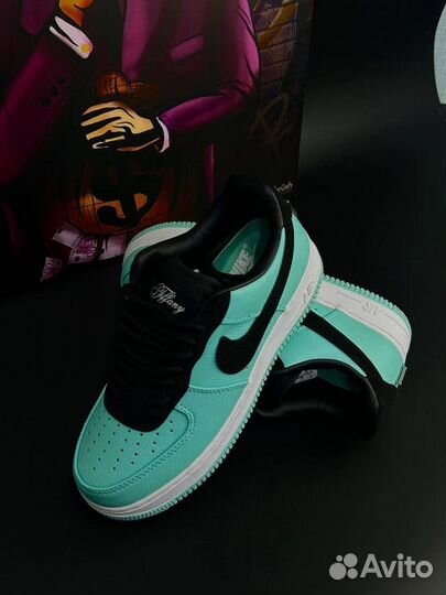 Кроссовки Nike air force tiffany