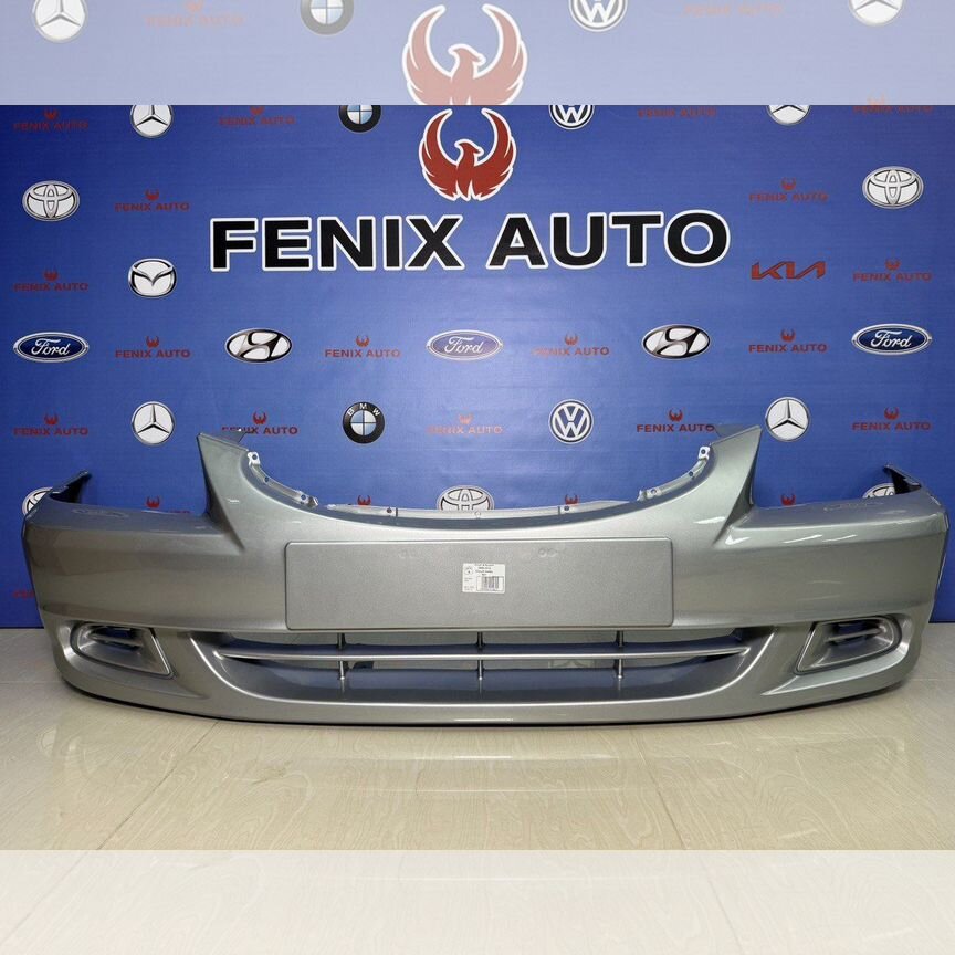 бампер передний на hyundai accent серебро - Кузов: купить