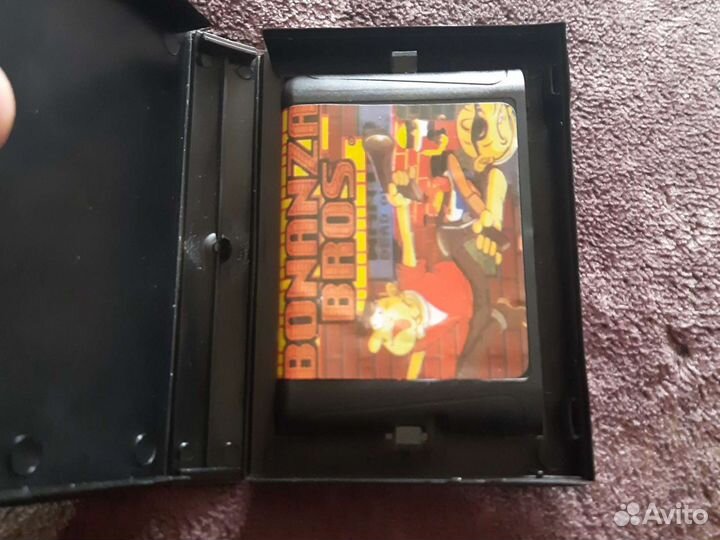 Картриджи sega бонанза братья