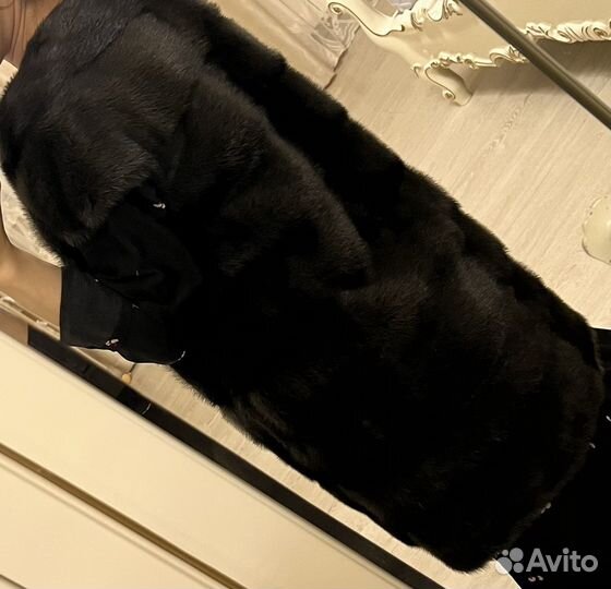 Норковая безрукавка