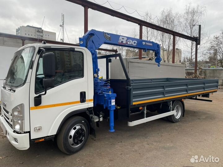 Isuzu NPR с КМУ, 2018