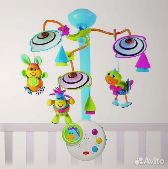 Музыкальный Мобиль на кроватку tiny love