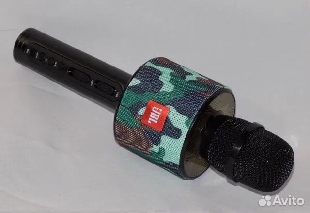 Микрофон караоке мощный кромкий много функций