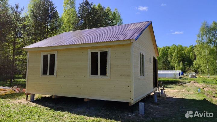 Каркасный дачный домик 6/6