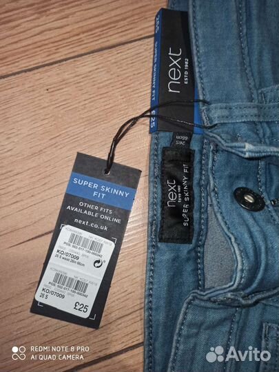 Джинсы новые Next