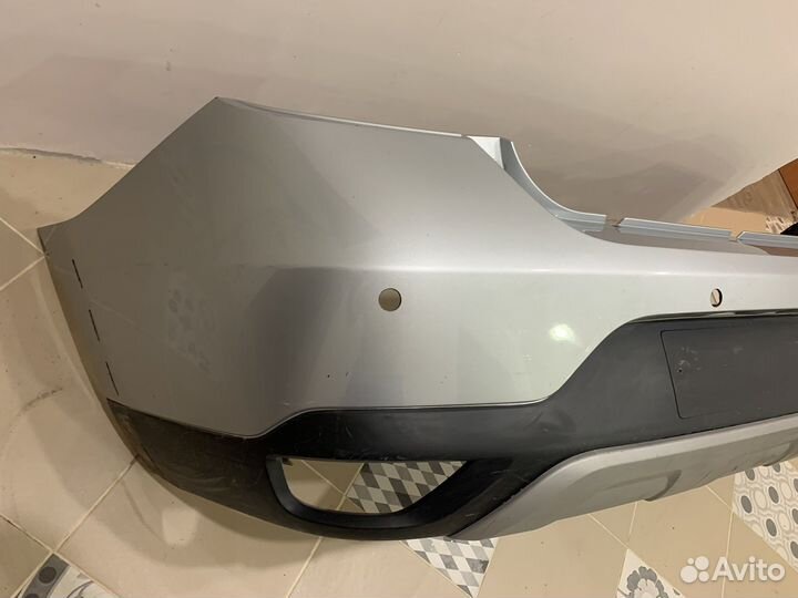 Renault logan stepway (18-23) задний бампер