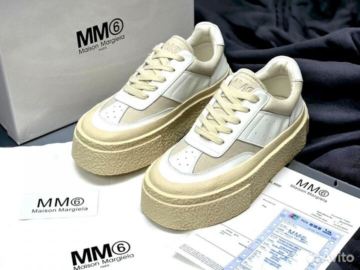 Maison Margiela кеды кожаные 36-40