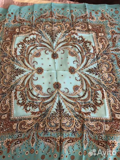 Павловопосадский платок шелк