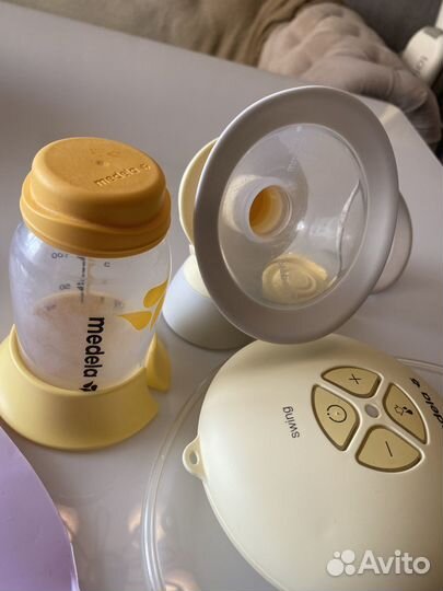 Молокоотсос medela swing flex электрический