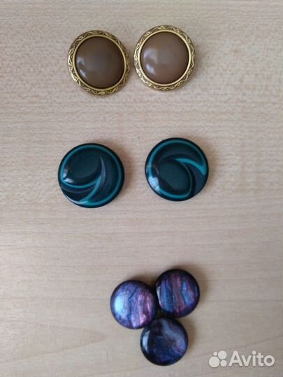 Пряжки, пуговицы