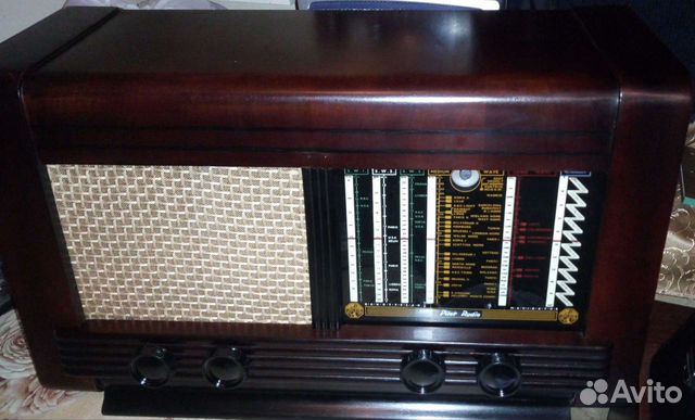Ламповое радио Англия 1948 год
