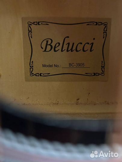 Продается классическая гитара Bellucci