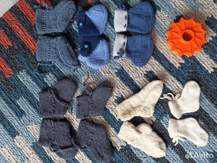 Носки вязаные детские носочки