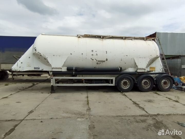 Полуприцеп цементовоз Feldbinder EUT 37.3-2-1, 2002