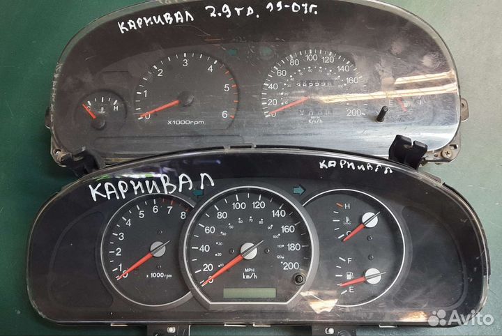 Щиток приборов Киа Карнивал