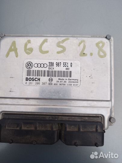 Мозги двигателя эбу Ауди А6С5