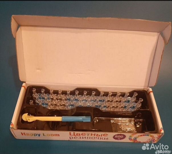 Набор для плетения из резинок, крючков и станков