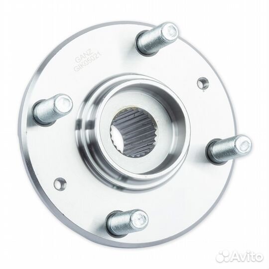 Ступица передняя LR (без подшипника) hyundai Solar