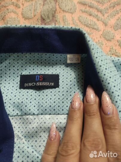 Рубашка на мальчика р 122- 128