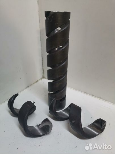 Червяк двухзаходный, шнек. матрица