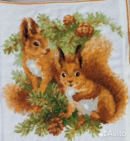 Картина вышитая крестиком (24*27,5)